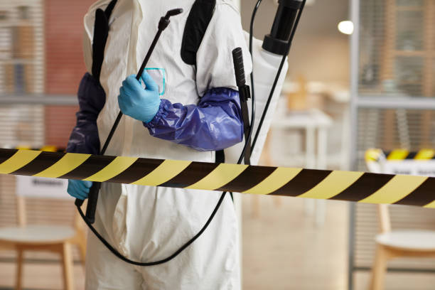 Professional Biohazard Cleanup technician working in Greensboro, NC